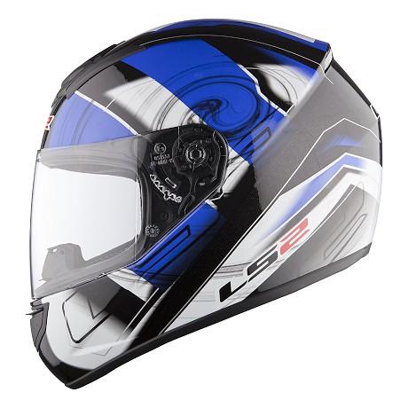 Шлем FF351 K(1300 r) AСTION WHITE BLUE L