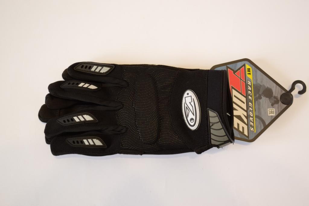 перчатки MT RACE MT805 black XL